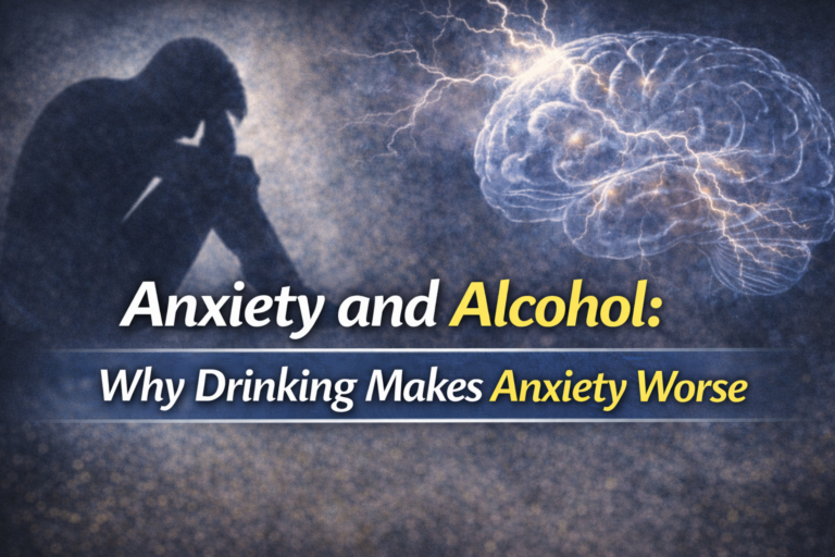 Anxious brain and alcohol connection