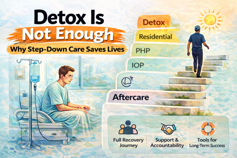 Step-down care for lasting recovery