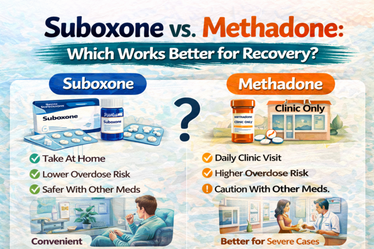 Suboxone vs Methadone for recovery