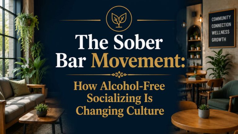 The Sober Bar Movement How Alcohol-Free Socializing Is Changing Culture