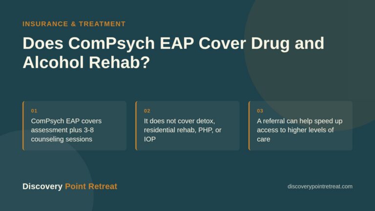 Featured image explaining what ComPsych EAP does and does not cover for drug and alcohol rehab treatment